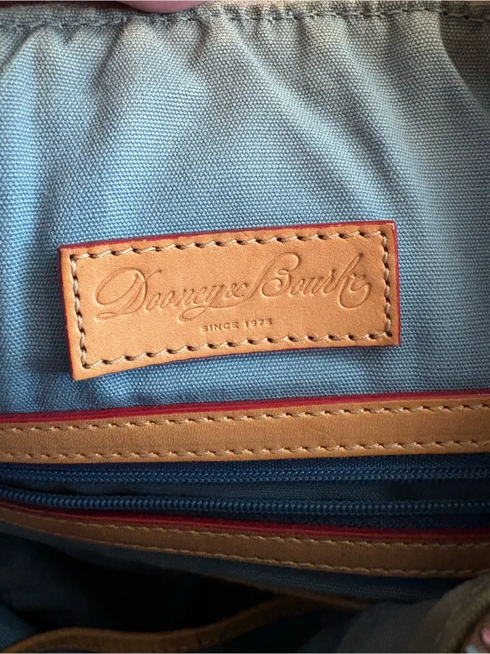 Dooney & Bourke Multicolor Signature Lettering Satchel